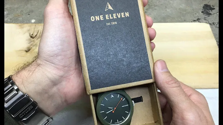 One Eleven Solar Watch (CBOE2010) Распаковка и первые впечатления