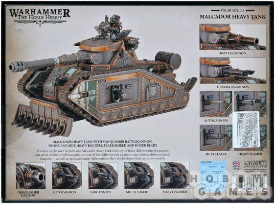 Horus Heresy: Solar Auxilia Malcador-3