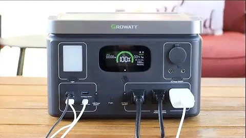 Growatt VITA 550 Solar Generator 600W LiFePO4 Portable Power Station!