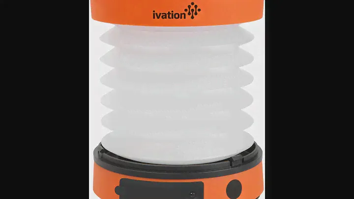 Review:  Ivation LED Camping Lantern Collapsible & Rainproof, Emergency Phone Charger
