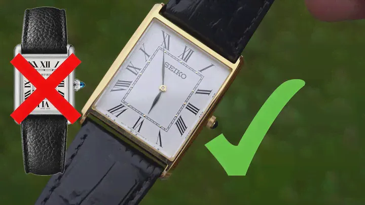 SEIKO Tank SWR052P1 Review ( CARTIER Tank ALTERNATIVE )