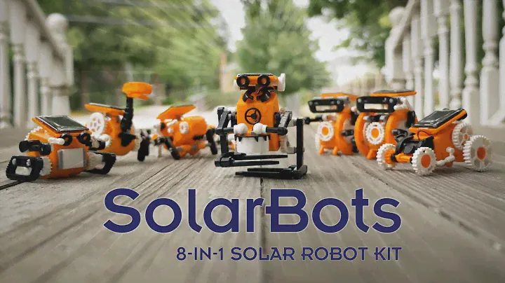 SolarBots: 8-in1 Solar Robot Kit