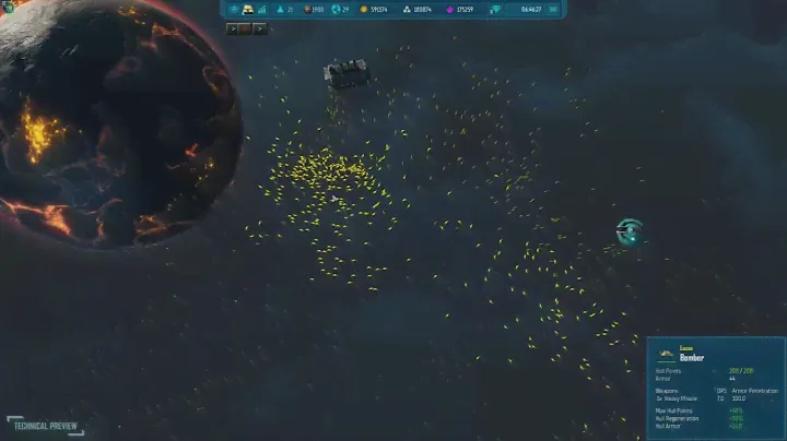 Sins of a Solar Empire 2. 1.5k Bomber spam lol.