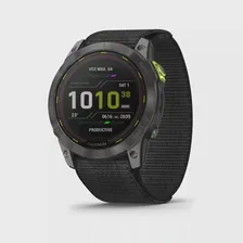 Enduro 2 Sapphire Solar карбон серый DLC титан с черным нейлоновым ремешком UltraFit