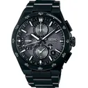 SEIKO ASTRON NEXTER SBXC155 Black GPS Solar Dual Time Mens Watch New in Box
