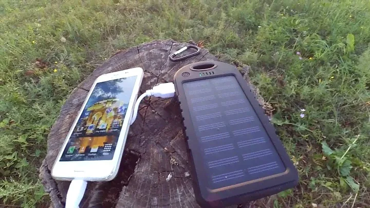 Power Bank на солнечных батареях Solar Power Bank 5000mAh, обзор, функции, возможности, емкость