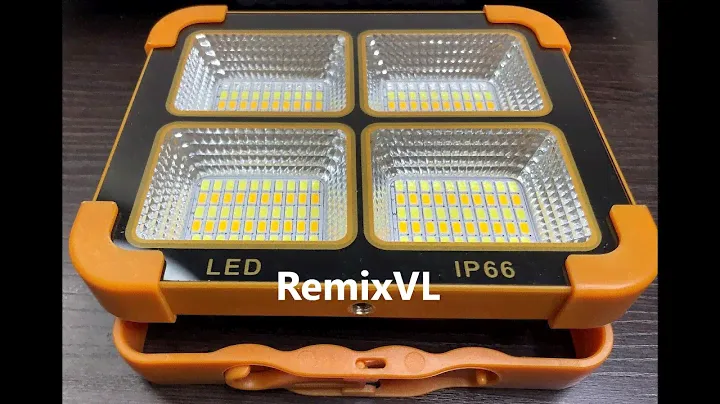 магазин RemixVL: водонепроницаемый фонарь для кемпинга D7 1000 Вт на солнечных батареях USB
