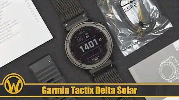 Garmin tactix Delta Solar Edition in 2021 /// Unboxing, Setup & First Look
