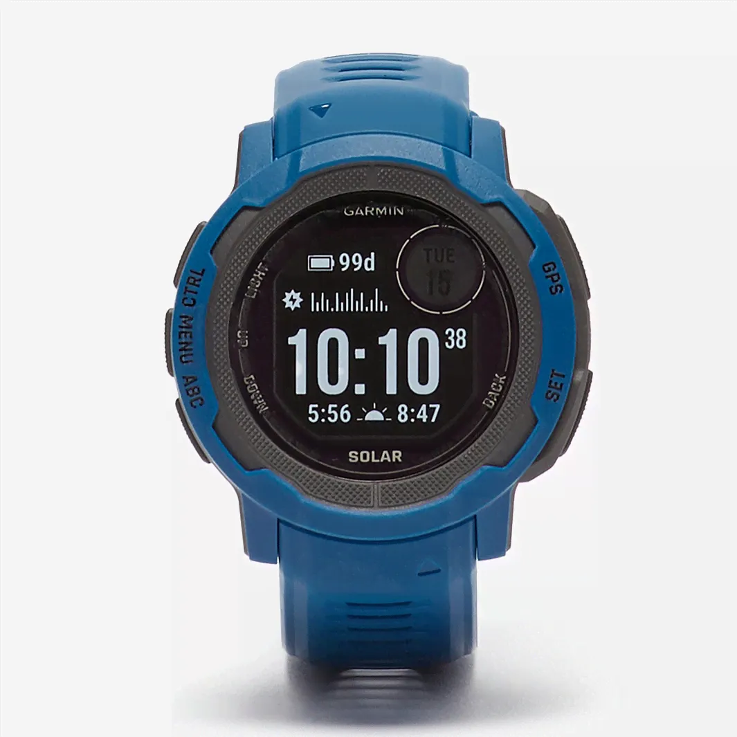 Garmin Instinct 2 Solar Tidal Blue/WW купить оригинальные часы с доставкой по РФ