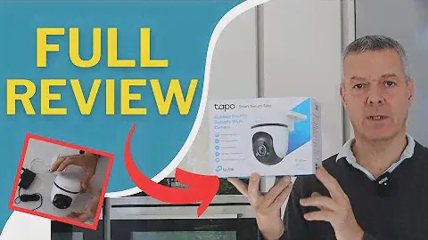 Tapo 1080P Outdoor Wired Pan/Tilt Security Wi-Fi Camera - Full Review + Test!
