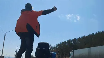 Обзор на моё снаряжение для автостопа