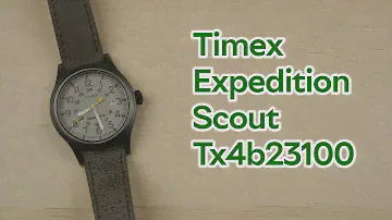 Розпаковка Timex Expedition Scout Tx4b23100