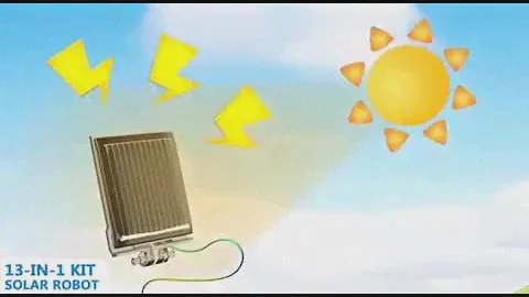 Solar Robot Kits 13-in-1 STEM Educational Learning Science Kit DIY robot toy