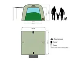 Шатёр-автомат Maverick Fortuna 300 Solar Control Premium