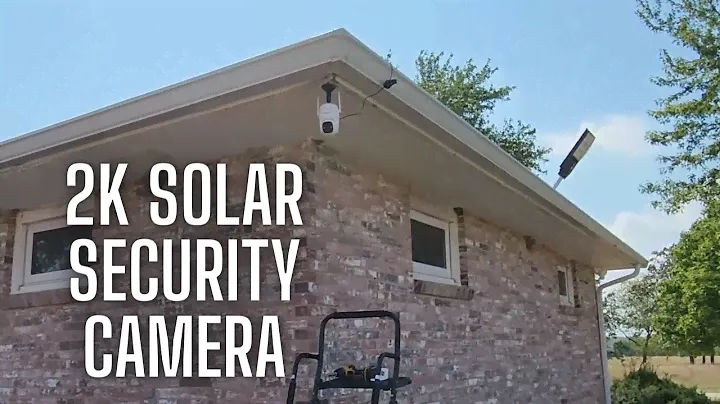 SOVMIKU 2CQ1 2K Solar Security Camera | 2K Solar Security Camera