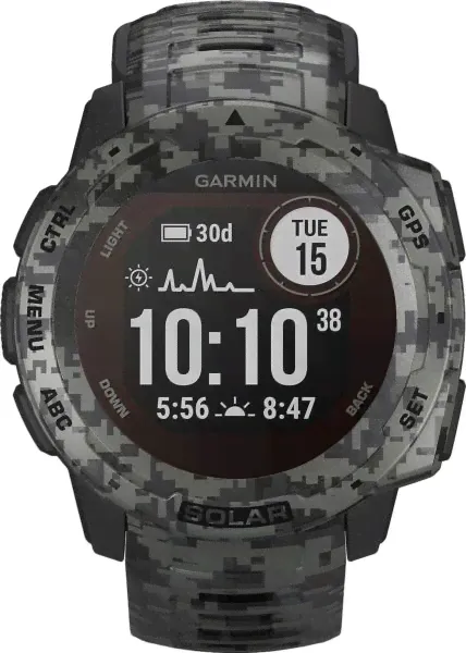 Garmin Instinct Solar Camo Graphite 010-02293-05