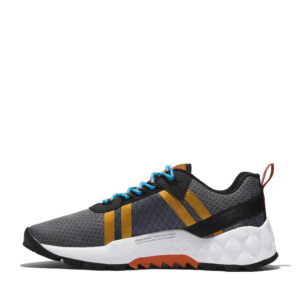 Мужские кроссовки для активного отдыха Timberland Solar Wave Sneakers Fabric/Leather Low серые