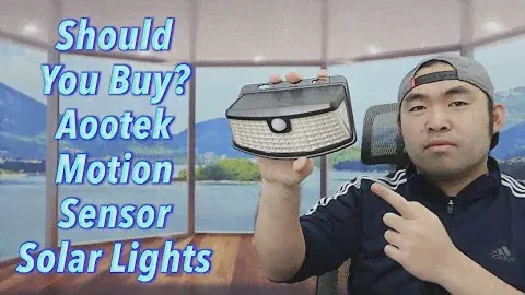Should You Buy? Aootek Motion Sensor Solar Lights
