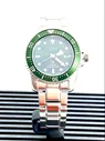 Seiko Prospex Solar Divers Green Sunray Dial Stainless Steel Men Watch SNE583