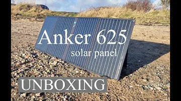 Anker Solar Panel Unboxing Solid Workmanship #ankersolix #ankersolarpanel #anker625 #anker757