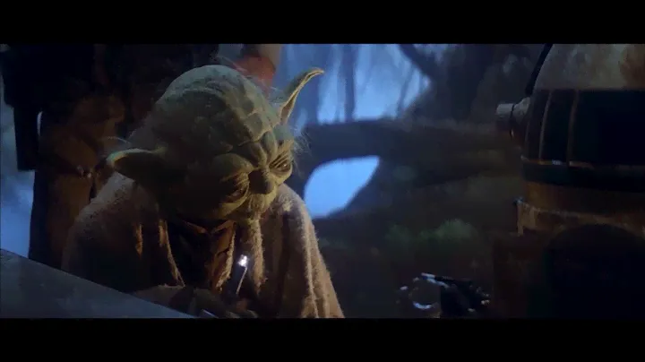 Yoda Hitting R2D2