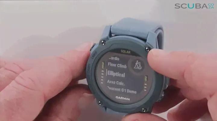 Распаковка и обзор компьютера для дайвинга Garmin Descent G1 SOLAR Кевина Кука, SCUBA.co.za