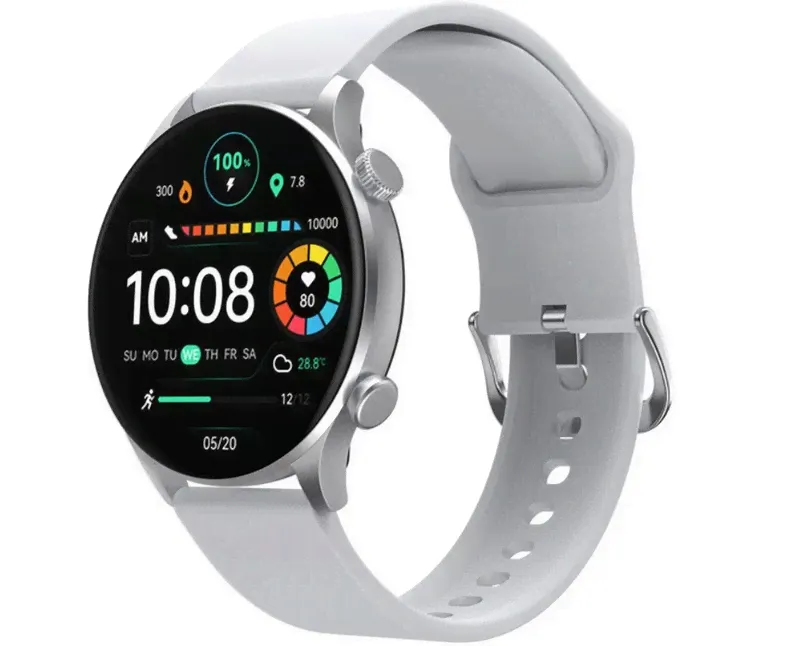 Смарт-часы Haylou Solar Plus Smart Watch Silver | Серебряный-0