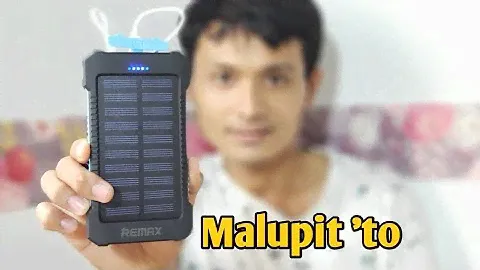 Unboxing | Remax Solar Power Bank (50,000mAh)