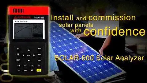 Amprobe Solar Messgeräte