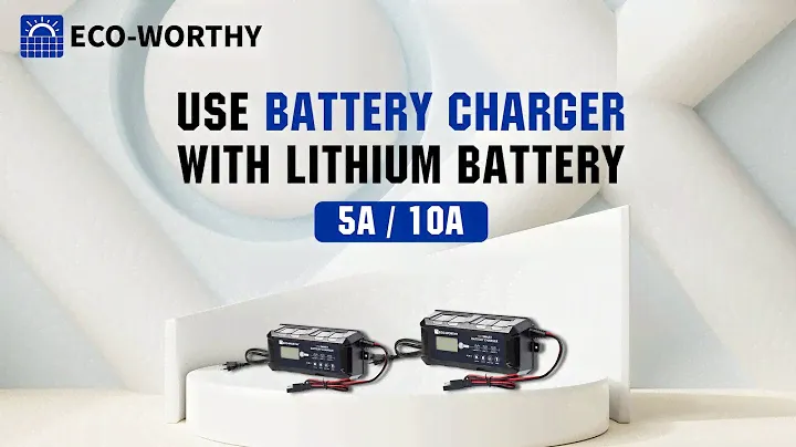 How to charge Eco-Worthy battery with battery charger