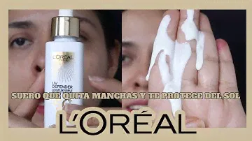 Así es Serum Invisible de  LOREAL UV DEFENDER - PROTECTOR SOLAR