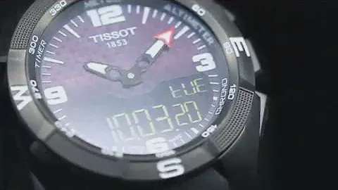 TISSOT T-Touch Expert Solar Titanium Case Rubber Strap T091.420.47.057.01