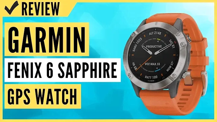 Garmin fenix 6 Sapphire, Premium Multisport GPS Watch Review
