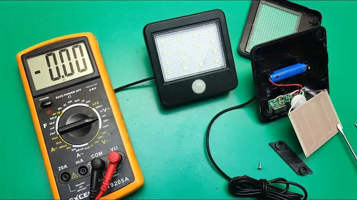 Livarno Home Led Solar Light HG08748 Inside What Battery