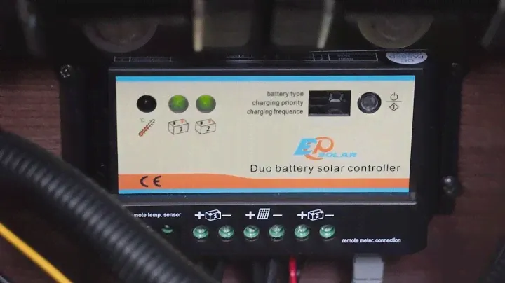 Falcon Dual Battery Solar Charge Regulator