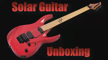 My First Solar AB1.6FRCAR Guitar Unboxing