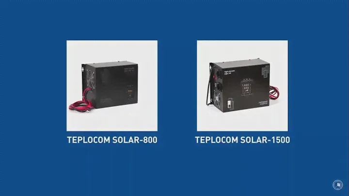 Гибридный Солнечный Инвертор TEPLOCOM SOLAR 1500/800