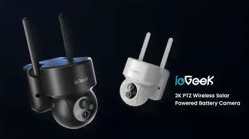 Introducing ieGeek DQ201 2K PTZ Spotlight Battery Security Camera | Battery Camera