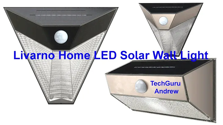 Livarno Home LED Solar Wall Light High Brightness