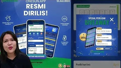 Aplikasi ONESUN Penghasil Uang? Sewa Solar Energy Storage Scam/Penipuan?
