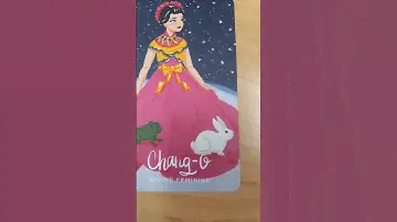 Goddess card of the day. Chang-O #oracle #tarot #cards #spiritual