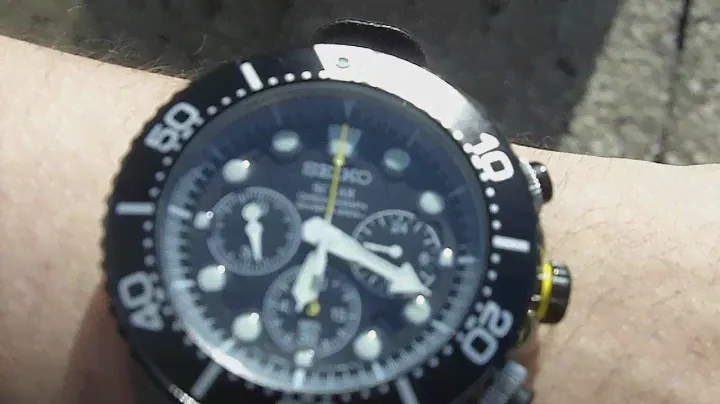 Seiko Solar Diver Chronograph SSC021