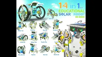 Конструктор solar 14 в 1  Лучшей подарок ребенку