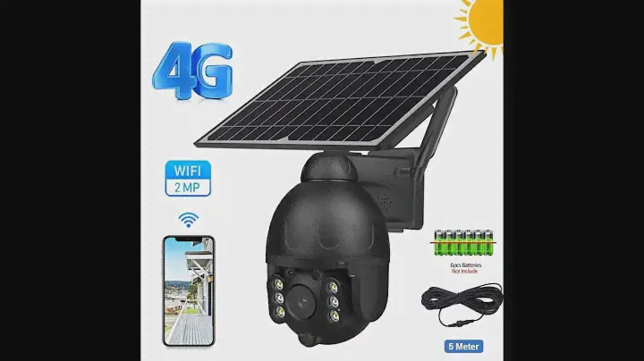 Уличная IP камера INQMEGA ST-S588M-4G на солнечной батарее. Установка и подключение.