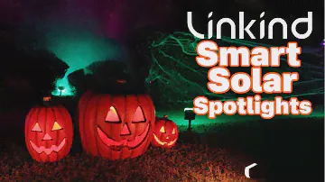 Super Bright AiDot Linkind Smart Solar Lights Best DIY Outdoor Lights for Holiday Decorations