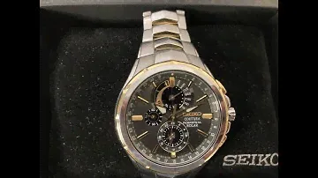 Seiko Coutura SSC376 - Solar y Calendario perpetuo