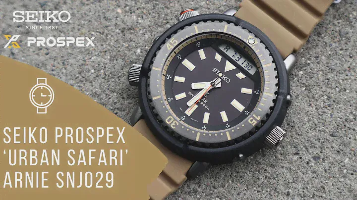 UNBOXING 2020 SEIKO PROSPEX SOLAR ANALOG DIGITAL ARNIE SNJ029