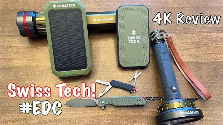 Reviewing New SWISS TECH Adventure Gear and tools from Walmart! #edc