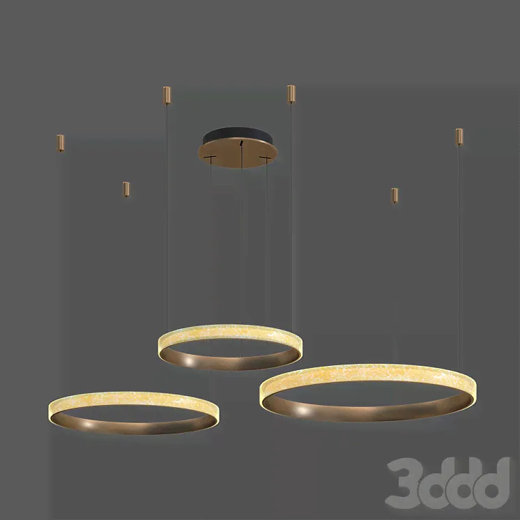 Люстра Solar - Подвесной - 3D модель-1