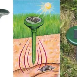 Отпугиватель грызунов на солнечной батарее Solar Rodent Repeller